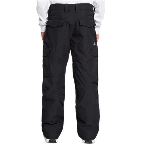 Quicksilver Utility 8K Relaxed Fit Black Snow Pants Size L NWT - Picture 1 of 10